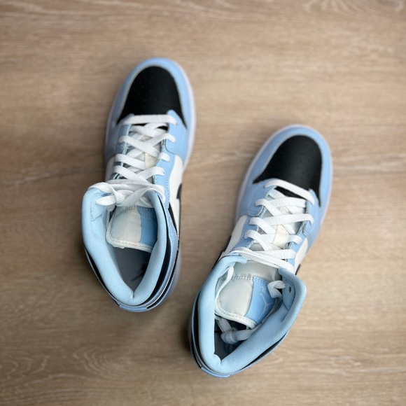 Air Jordan 1 Mid Light Blue - Picture 4 of 8
